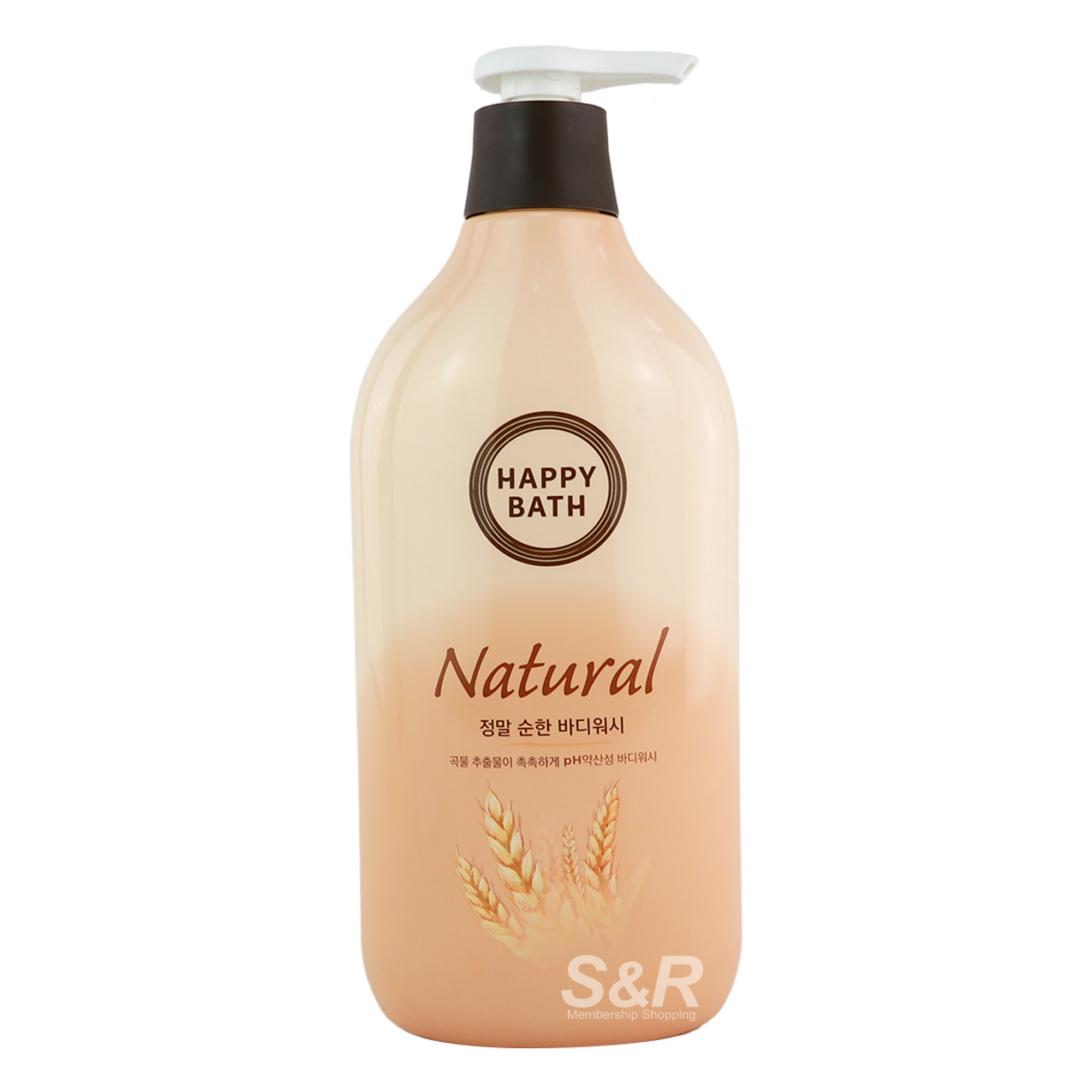 Happy Bath Natural Real Mild Body Wash 900g